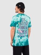 Killer Acid Spookhouse T-Shirt blue tie dye