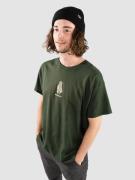 Monet Skateboards Cumbs T-Shirt dark green