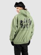 Beyond Medals Softshell Shred Hoodie mean green