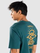 Rip Curl Search Icon T-Shirt blue green