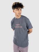New Balance Linear Logo Relaxed T-Shirt graphite