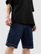 Denim Project Workwear Denim Shorts dark blue rinse