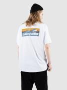 Patagonia Logo Pocket Responsibili T-Shirt white