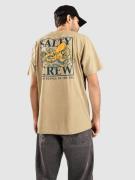 Salty Crew Ink Slinger Standard T-Shirt khaki heather