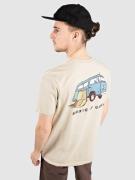 Blue Tomato Skate It Easy T-Shirt desert dust