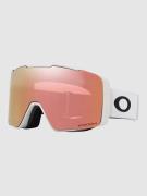 Oakley Line Miner Pro M Matte Wht +Bonus Lens Goggle prizm rose gold/p...