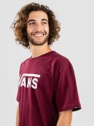 Vans Classic T-Shirt burgundy/white