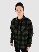 Volcom Bowered Fleece Skjorta dark pine