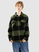 Vans Denby Fuzzy Shacket Skjorta black/loden green