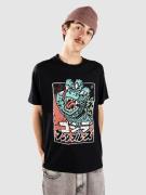 Santa Cruz X Godzilla Hand T-Shirt black