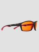 Red Bull SPECT Eyewear DRILL-04 Black Solglasögon brown with red mirro...