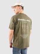 Anerkjendt Akkikki Monday Slow T-Shirt deep lichen green