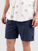 RVCA Escape Elastic Shorts moody blue