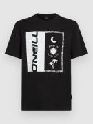 O'Neill Front Print T-Shirt black out