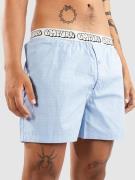 Empyre Blue Plaid Loose Boxershorts light/pastel blue