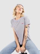 Levi's Perfect T-Shirt collegiate stripe h lilac