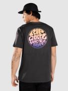 Rip Curl Wettie Passage Icon T-Shirt washed black