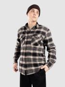 Brixton Bowery Flannel Skjorta black/charcoal/beige