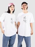 Poetic Collective Doodle Sketch T-Shirt white