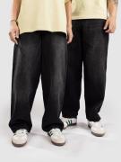 Urban Classics Tapered Heavy Ounce Baggy Jeans black washed