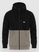 Horsefeathers Vick Fleecejacka black/taupe