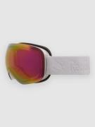 Red Bull SPECT Eyewear BENT White Goggle red with purple mirror
