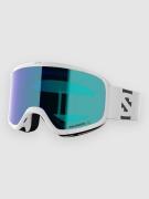 Salomon Aksium 2.0 White Goggle mid blue