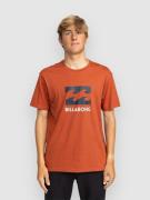 Billabong Wave T-Shirt deep red