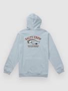 Salty Crew Snag It Hoodie med Dragkedja blue fog
