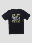 Salty Crew Briny Kids T-Shirt black