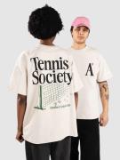 Another Cotton Lab Tennis Society Oversized T-Shirt off white