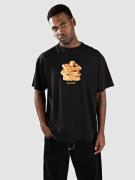 Monet Skateboards Breakfest Boxy T-Shirt limo black