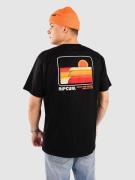 Rip Curl Surf Revival Stacked T-Shirt black
