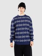 Santa Cruz Wired Knit Crew Pullover midnight blue
