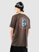 Santa Cruz BT Ringed Screaming Flame T-Shirt washed black
