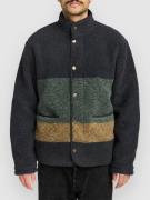 RVCA Westwood Snap Fleecejacka moody blue