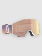 Scott Shield White/Soft Pink Goggle amp rose chrome s2