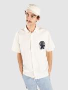 Fat Moose Ian Cotton Linen Skjorta ecru