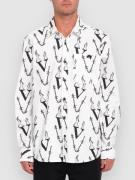 Volcom Fergadelic Woven Skjorta white