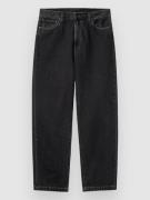 Carhartt WIP Aaron Jeans black stone washed