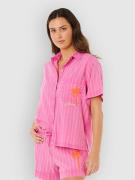 Rip Curl Hotel Malibu Embroid Skjorta super pink