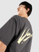 Vans Brush Script Loose T-Shirt asphalt/shadow lime