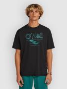 O'Neill Hybrid Upf Polygiene Graphic T-Shirt black out