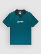 Element Lowcase Soccer T-Shirt mallard blue stripes