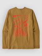 Patagonia Lw Cloud Crag Wildrise Crew Tröja bobcat brown