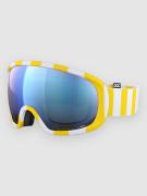 POC Fovea Jaune/Blanc Goggle partly sunny blue