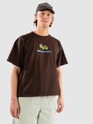 A.LAB Jerry Looks Max Boxy T-Shirt vintage brown