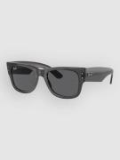 Ray-Ban Mega Wayfarer Transparent Black Solglasögon dark grey
