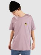 Iriedaily Lazy Sunny Day Emb T-Shirt mauve