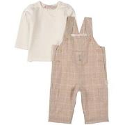 Sophie The Giraffe Checked Outfit Beige 3 mån